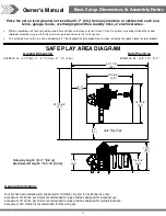 Предварительный просмотр 13 страницы Backyard Discovery SKYFORT WITH TUBE SLIDE Owner'S Manual & Assembly Instructions