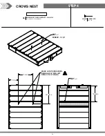 Предварительный просмотр 54 страницы Backyard Discovery SKYFORT WITH TUBE SLIDE Owner'S Manual & Assembly Instructions