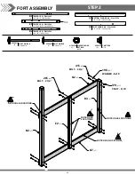 Предварительный просмотр 56 страницы Backyard Discovery SKYFORT WITH TUBE SLIDE Owner'S Manual & Assembly Instructions