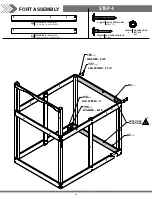 Предварительный просмотр 58 страницы Backyard Discovery SKYFORT WITH TUBE SLIDE Owner'S Manual & Assembly Instructions