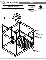 Предварительный просмотр 62 страницы Backyard Discovery SKYFORT WITH TUBE SLIDE Owner'S Manual & Assembly Instructions