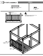 Предварительный просмотр 63 страницы Backyard Discovery SKYFORT WITH TUBE SLIDE Owner'S Manual & Assembly Instructions