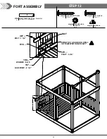 Предварительный просмотр 66 страницы Backyard Discovery SKYFORT WITH TUBE SLIDE Owner'S Manual & Assembly Instructions