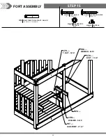 Предварительный просмотр 69 страницы Backyard Discovery SKYFORT WITH TUBE SLIDE Owner'S Manual & Assembly Instructions