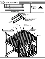 Предварительный просмотр 75 страницы Backyard Discovery SKYFORT WITH TUBE SLIDE Owner'S Manual & Assembly Instructions