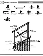 Предварительный просмотр 78 страницы Backyard Discovery SKYFORT WITH TUBE SLIDE Owner'S Manual & Assembly Instructions