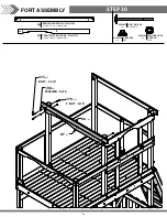 Предварительный просмотр 84 страницы Backyard Discovery SKYFORT WITH TUBE SLIDE Owner'S Manual & Assembly Instructions