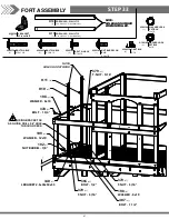 Предварительный просмотр 87 страницы Backyard Discovery SKYFORT WITH TUBE SLIDE Owner'S Manual & Assembly Instructions