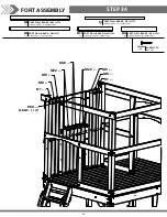 Предварительный просмотр 88 страницы Backyard Discovery SKYFORT WITH TUBE SLIDE Owner'S Manual & Assembly Instructions