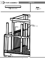 Предварительный просмотр 91 страницы Backyard Discovery SKYFORT WITH TUBE SLIDE Owner'S Manual & Assembly Instructions