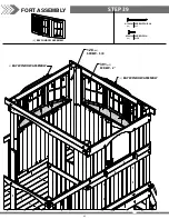 Предварительный просмотр 93 страницы Backyard Discovery SKYFORT WITH TUBE SLIDE Owner'S Manual & Assembly Instructions