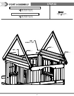 Предварительный просмотр 97 страницы Backyard Discovery SKYFORT WITH TUBE SLIDE Owner'S Manual & Assembly Instructions