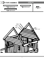 Предварительный просмотр 98 страницы Backyard Discovery SKYFORT WITH TUBE SLIDE Owner'S Manual & Assembly Instructions