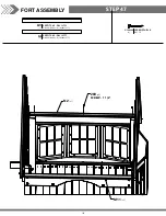 Предварительный просмотр 101 страницы Backyard Discovery SKYFORT WITH TUBE SLIDE Owner'S Manual & Assembly Instructions