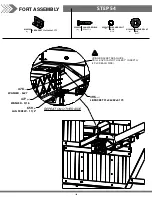 Предварительный просмотр 108 страницы Backyard Discovery SKYFORT WITH TUBE SLIDE Owner'S Manual & Assembly Instructions