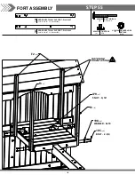 Предварительный просмотр 109 страницы Backyard Discovery SKYFORT WITH TUBE SLIDE Owner'S Manual & Assembly Instructions