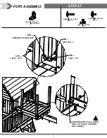 Предварительный просмотр 111 страницы Backyard Discovery SKYFORT WITH TUBE SLIDE Owner'S Manual & Assembly Instructions