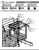 Предварительный просмотр 112 страницы Backyard Discovery SKYFORT WITH TUBE SLIDE Owner'S Manual & Assembly Instructions