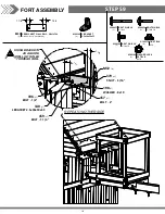 Предварительный просмотр 113 страницы Backyard Discovery SKYFORT WITH TUBE SLIDE Owner'S Manual & Assembly Instructions