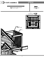 Предварительный просмотр 115 страницы Backyard Discovery SKYFORT WITH TUBE SLIDE Owner'S Manual & Assembly Instructions