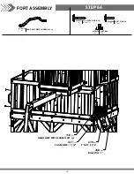 Предварительный просмотр 118 страницы Backyard Discovery SKYFORT WITH TUBE SLIDE Owner'S Manual & Assembly Instructions