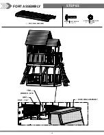 Предварительный просмотр 119 страницы Backyard Discovery SKYFORT WITH TUBE SLIDE Owner'S Manual & Assembly Instructions