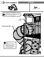 Предварительный просмотр 120 страницы Backyard Discovery SKYFORT WITH TUBE SLIDE Owner'S Manual & Assembly Instructions