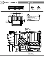 Предварительный просмотр 121 страницы Backyard Discovery SKYFORT WITH TUBE SLIDE Owner'S Manual & Assembly Instructions