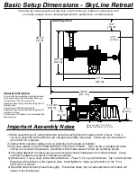 Preview for 13 page of Backyard Discovery SkyLine Retreat 1801066 Owner'S Manual