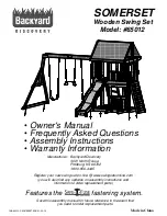 Preview for 1 page of Backyard Discovery SOMERSET 65012 Owner'S Manual