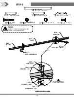 Предварительный просмотр 18 страницы Backyard Discovery SOMERVILLE 10x14 PERGOLA 2006546 Owner'S Manual & Assembly Instructions