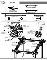 Предварительный просмотр 20 страницы Backyard Discovery SOMERVILLE 10x14 PERGOLA 2006546 Owner'S Manual & Assembly Instructions