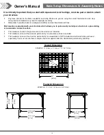 Предварительный просмотр 10 страницы Backyard Discovery SOMERVILLE Owner'S Manual & Assembly Instructions