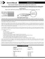 Preview for 4 page of Backyard Discovery SPRING COTTAGE PLAYHOUSE 1902312 Owner'S Manual & Assembly Instructions