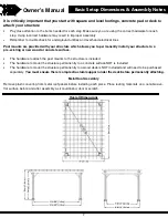 Preview for 7 page of Backyard Discovery STATFORD 2105058 Owner'S Manual & Assembly Instructions