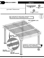 Preview for 25 page of Backyard Discovery STATFORD 2105058 Owner'S Manual & Assembly Instructions