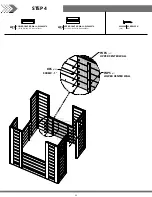 Preview for 22 page of Backyard Discovery Sweetwater 2001312 Owner'S Manual & Assembly Instructions