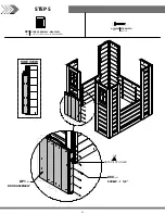 Preview for 23 page of Backyard Discovery Sweetwater 2001312 Owner'S Manual & Assembly Instructions