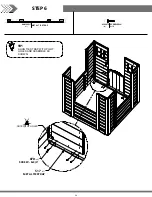 Preview for 24 page of Backyard Discovery Sweetwater 2001312 Owner'S Manual & Assembly Instructions