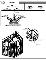 Preview for 28 page of Backyard Discovery Sweetwater 2001312 Owner'S Manual & Assembly Instructions