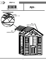 Preview for 30 page of Backyard Discovery Sweetwater 2001312 Owner'S Manual & Assembly Instructions