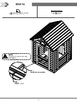 Preview for 34 page of Backyard Discovery SWEETWATER Owner'S Manual & Assembly Instructions