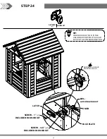 Preview for 42 page of Backyard Discovery SWEETWATER Owner'S Manual & Assembly Instructions