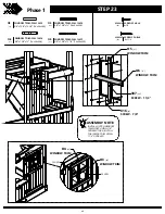 Предварительный просмотр 49 страницы Backyard Discovery TACOMA FALLS Owner'S Manual & Assembly Instructions