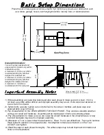 Предварительный просмотр 12 страницы Backyard Discovery Tucson 65411 Owner'S Manual