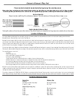 Preview for 4 page of Backyard Discovery TUCSON 65411B Owner'S Manual & Assembly Instructions