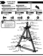 Предварительный просмотр 25 страницы Backyard Discovery TUCSON 65411B Owner'S Manual & Assembly Instructions