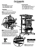 Preview for 36 page of Backyard Discovery TUCSON PLAYCENTRE Owner'S Manual