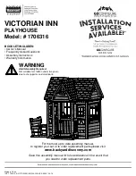 Preview for 1 page of Backyard Discovery VICTORIAN INN Owner'S Manual