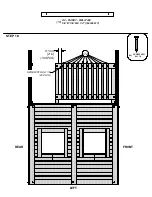 Предварительный просмотр 46 страницы Backyard Discovery VICTORIAN MANSION 1706323 Owner'S Manual